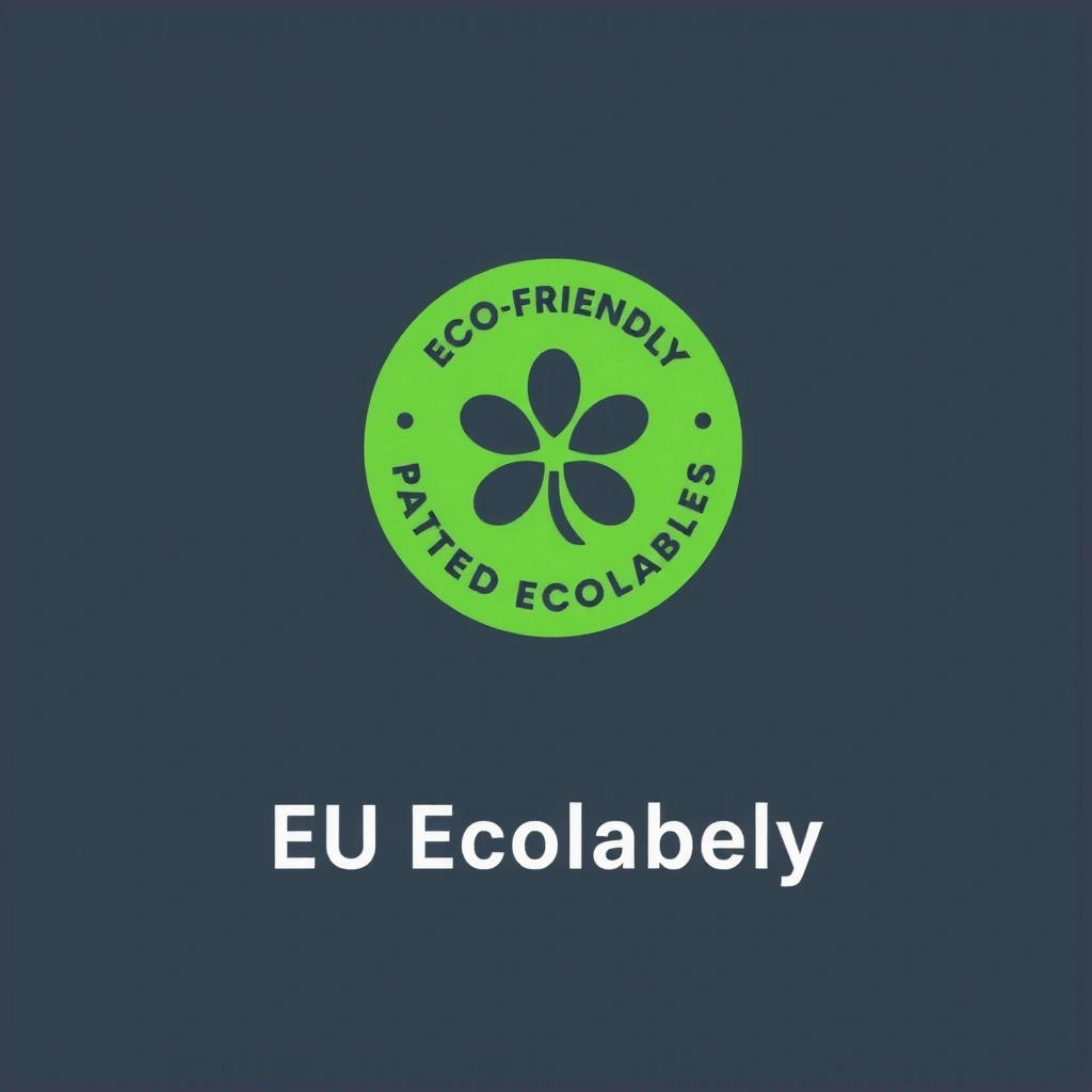 Ikona ekologického certifikátu (např. EU Ecolabel)