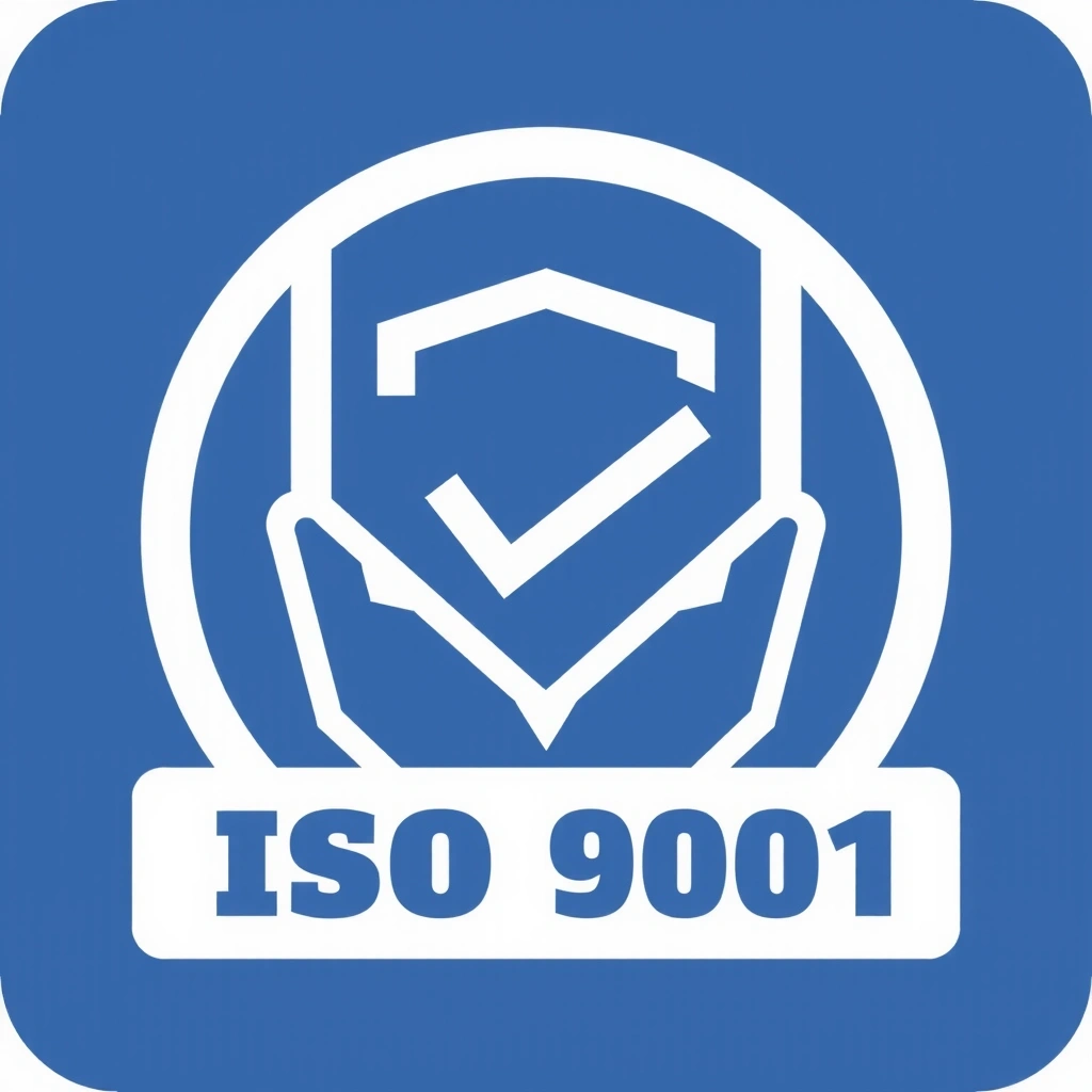 Ikona certifikátu ISO 9001 pro systém řízení kvality