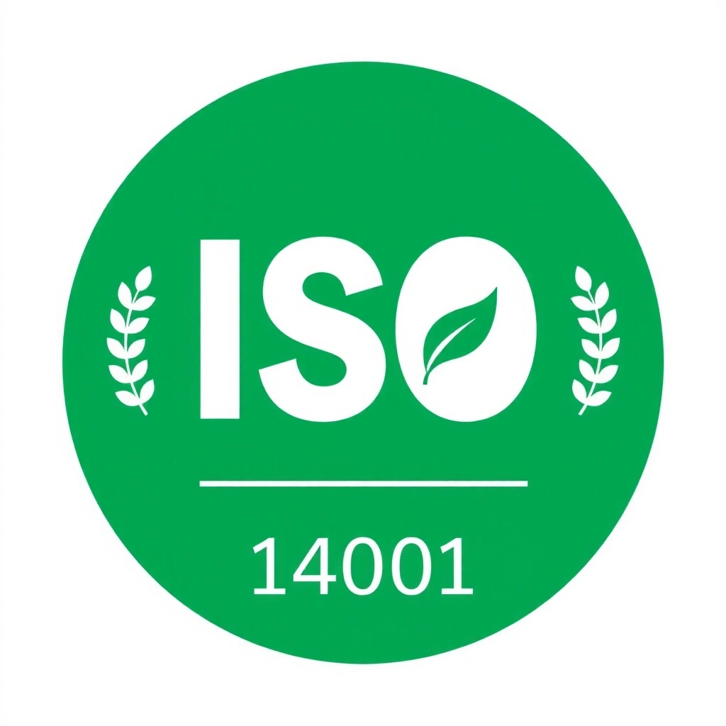 Ikona certifikátu ISO 14001 pro systém řízení životního prostředí