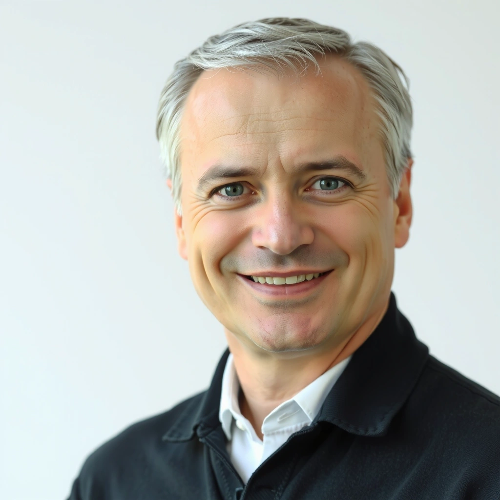 Portrét spokojeného klienta Petra Novotného