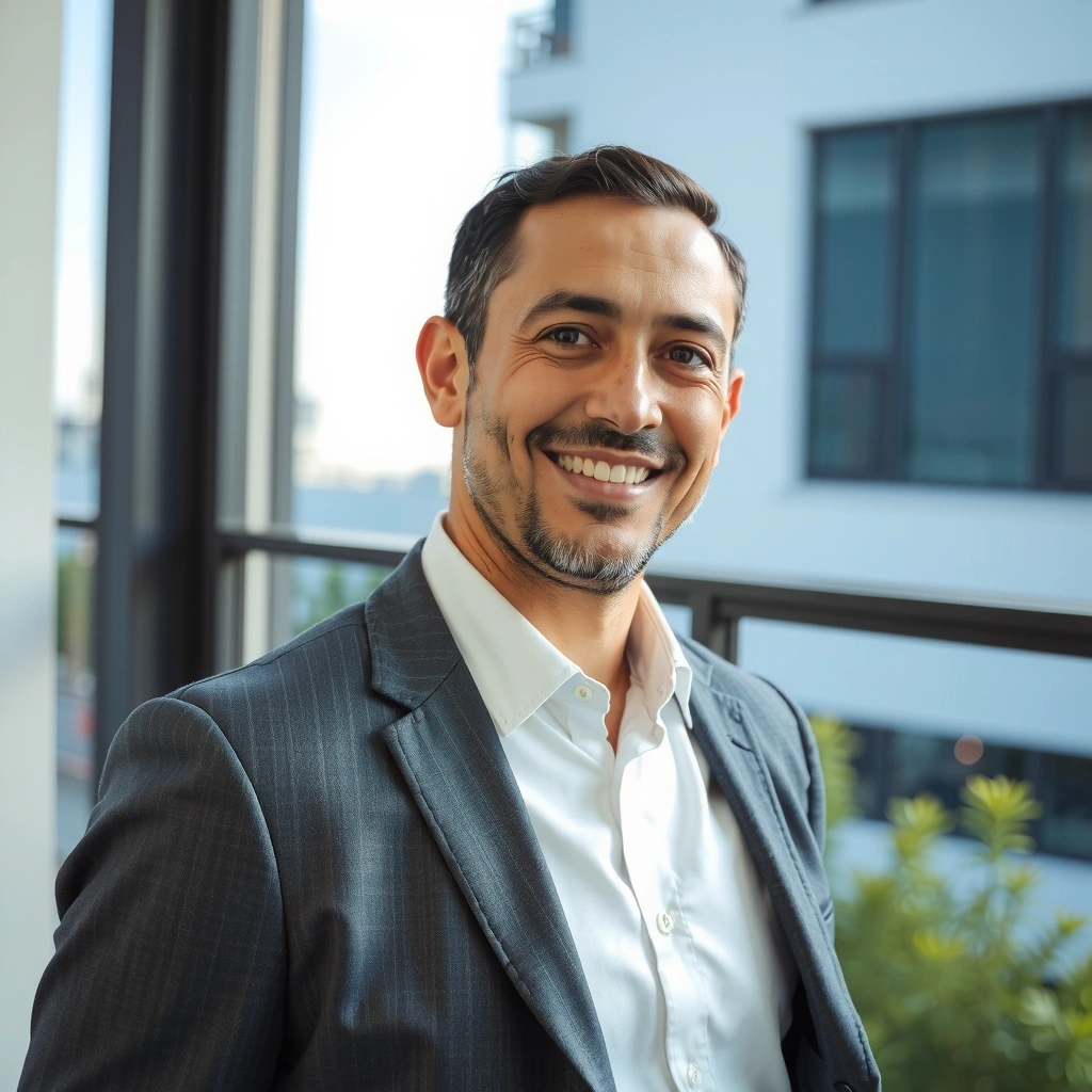 Portrét spokojeného klienta Martina Svobody