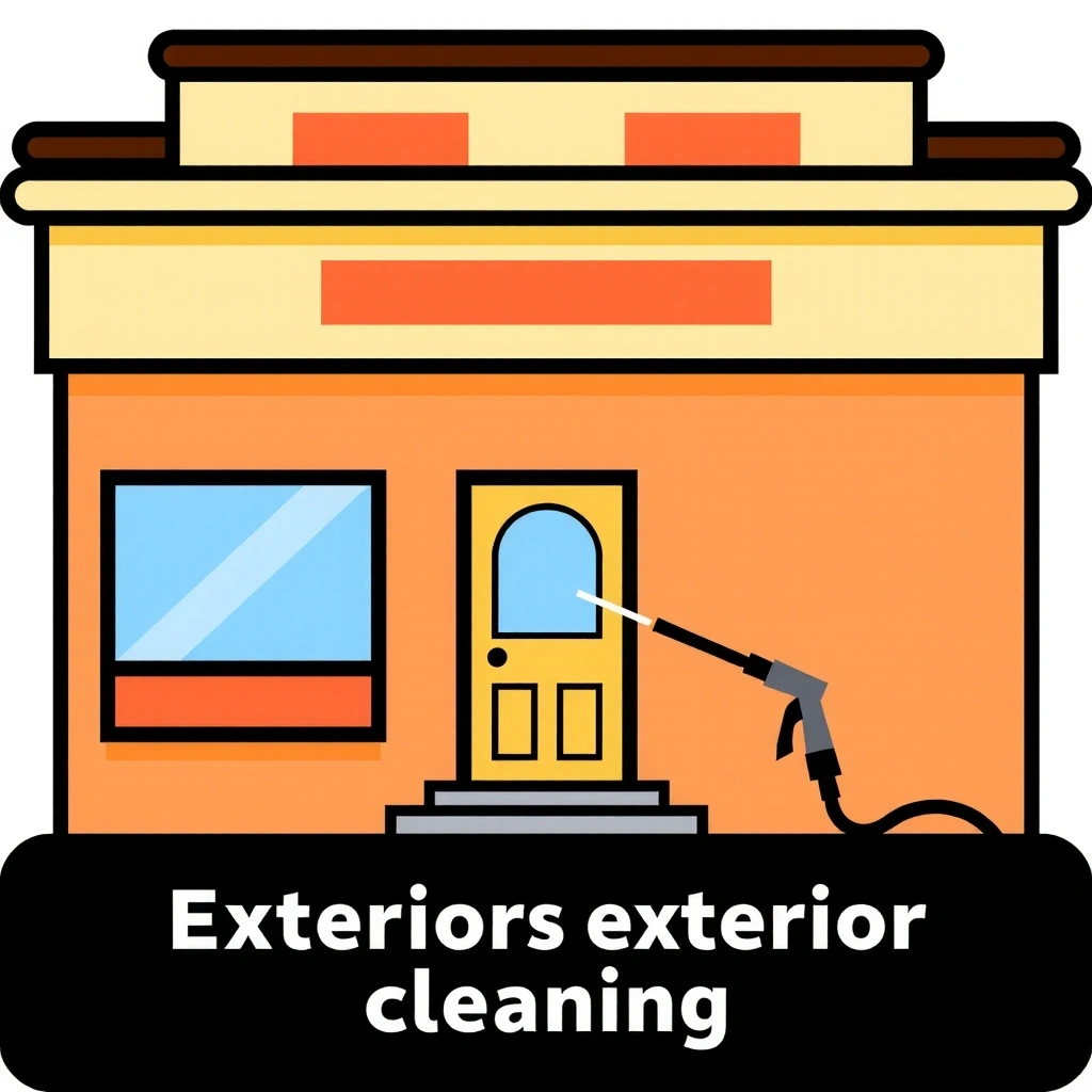 Čištění fasád a venkovních ploch