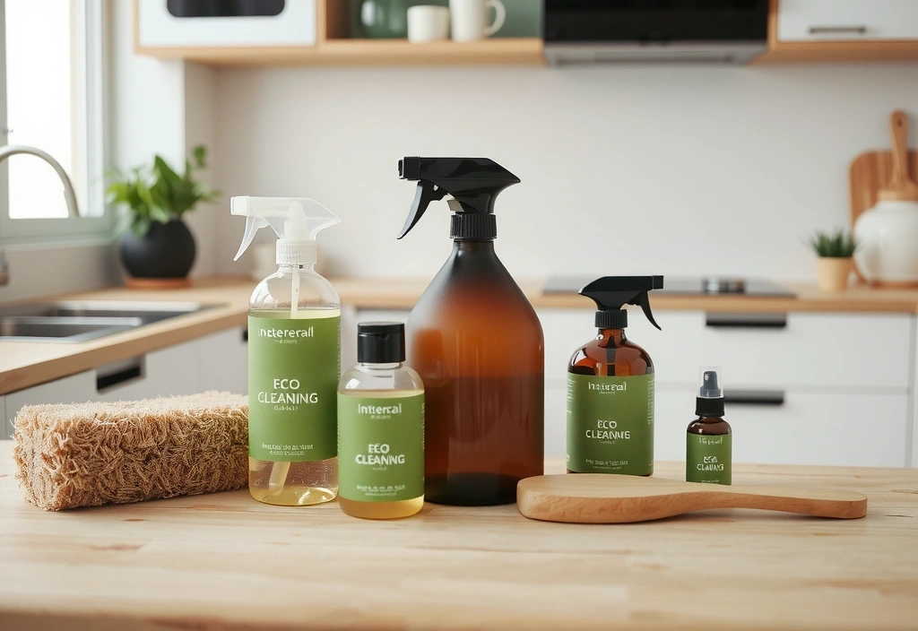 Ekologické čisticí prostředky a vybavení pro šetrný úklid domácností